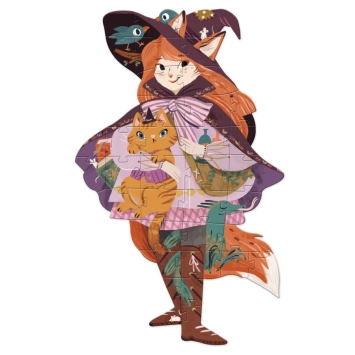 djeco vloerpuzzel - lily the witch (36 st) l | Kinderfeestwinkel | Speelgoedwinkel | Feestwinkel | Kinderwinkel | Amsterdam
