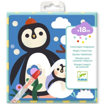 djeco magic colouring - magic coloring. peekaboo! baby animals around the world | Kinderfeestwinkel | Speelgoedwinkel | Feest