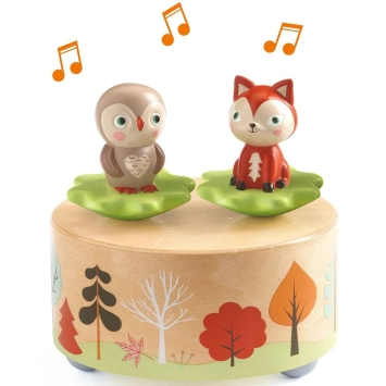 djeco magnetisch muziekdoosje - melody of the woods | Kinderfeestwinkel | Speelgoedwinkel | Feestwinkel | Kinderwinkel | Amst