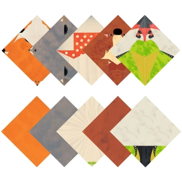 djeco origami - forest walk