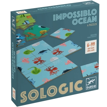 Djeco puzzel sologic - impossiblo ocean | Kinderfeestwinkel | Speelgoedwinkel | Feestwinkel | Kinderwinkel | Amsterdam