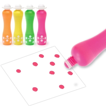 djeco foam markers - neon