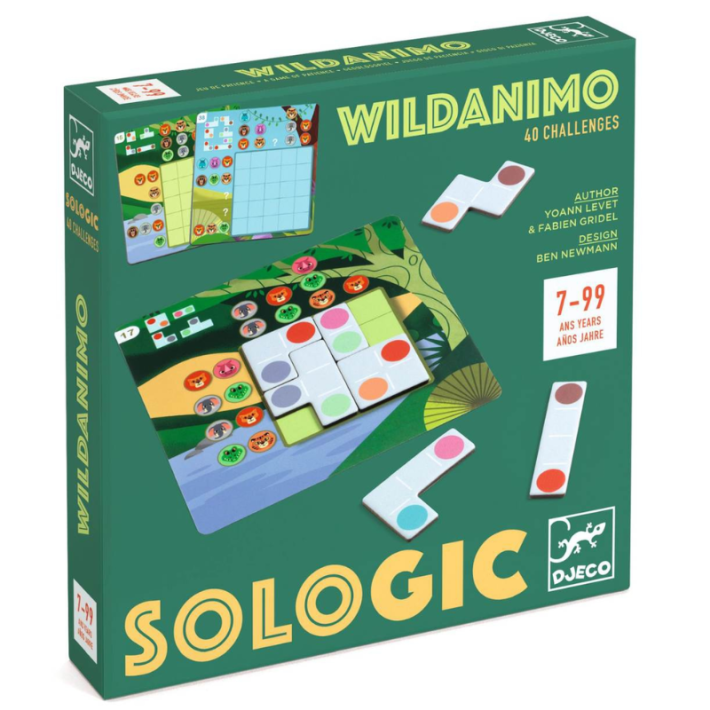 djeco game sologic - wildanimo