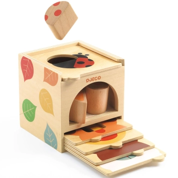 djeco wooden toy box - boxbasic