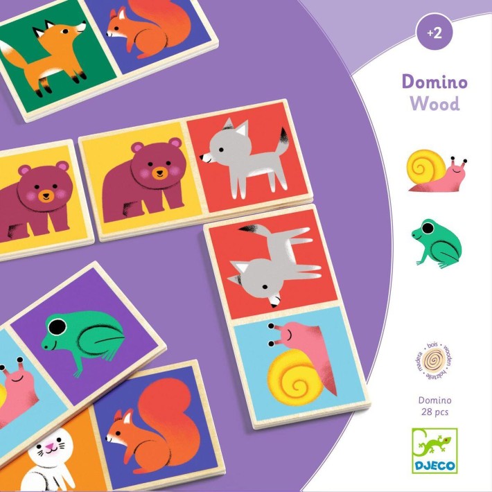 djeco domino - lieve dieren | Kinderfeestwinkel | Speelgoedwinkel | Feestwinkel | Kinderwinkel | Amsterdam