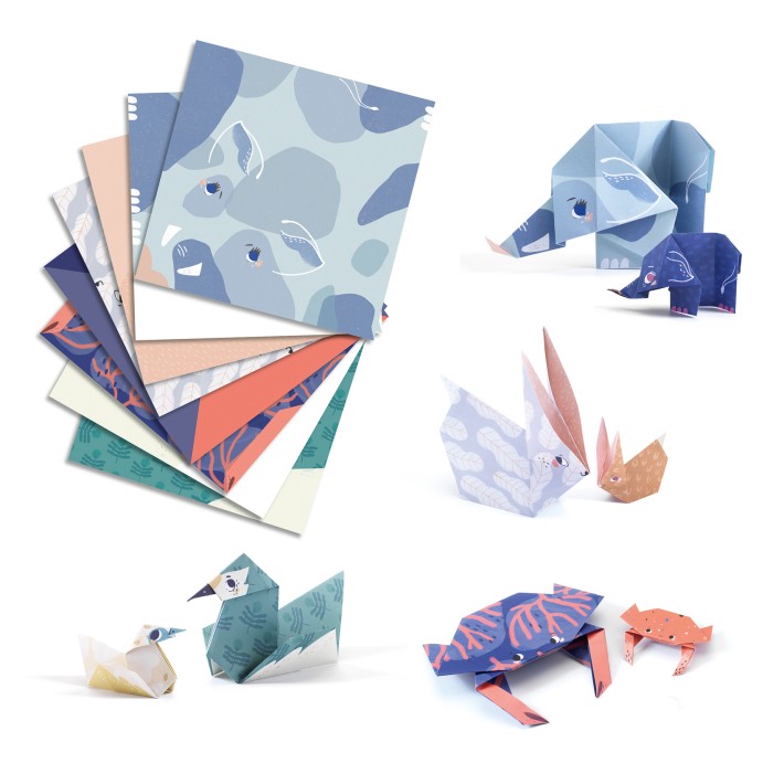 djeco origami - familie