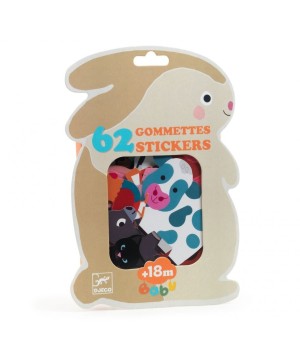 djeco stickers - farm animals | Kinderfeestwinkel | Speelgoedwinkel | Feestwinkel | Kinderwinkel | Amsterdam