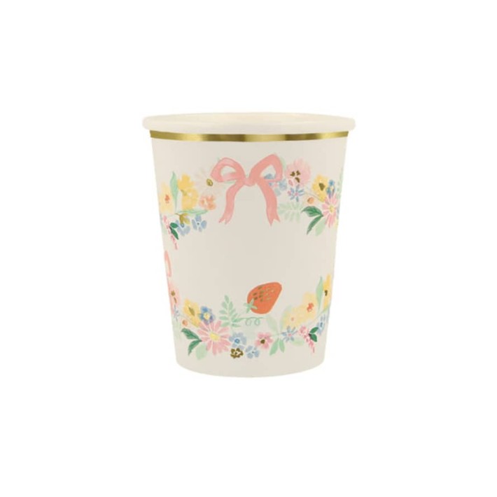 meri meri elegant floral cups | Kinderfeestwinkel | Speelgoedwinkel | Feestwinkel | Kinderwinkel | Amsterdam