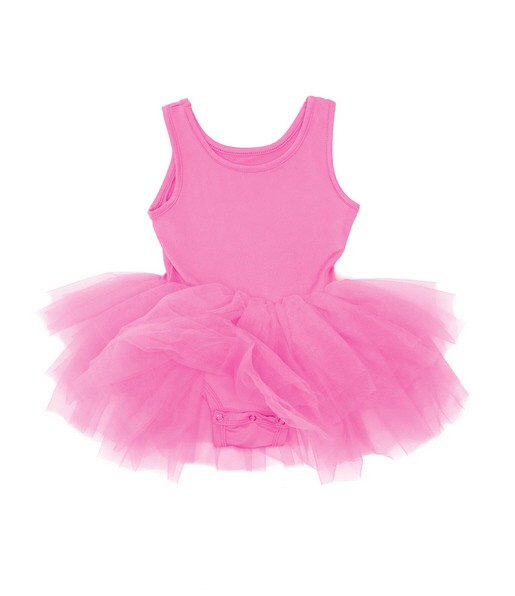 ballet tutu dress - hot pink (5-6 jr)