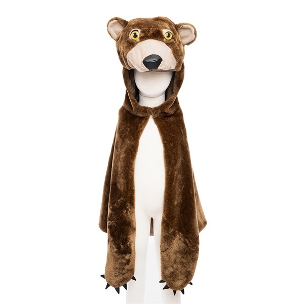 woodland storybook bear cape (2-3 jr)