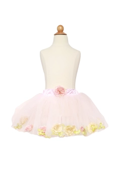 flower skirt - light pink (one size) | Kinderfeestwinkel | Speelgoedwinkel | Feestwinkel | Kinderwinkel | Amsterdam