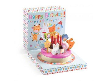 djeco houten verjaardagstaart | Kinderfeestwinkel | Speelgoedwinkel | Feestwinkel | Kinderwinkel | Amsterdam