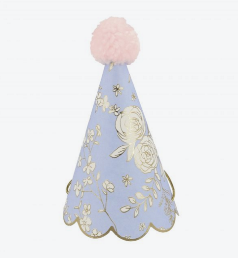 meri meri english garden hats (8 st)