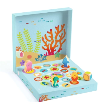 djeco Ludo Sea - 4 spellen