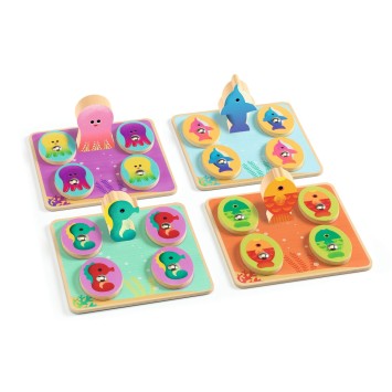 djeco Ludo Sea - 4 spellen