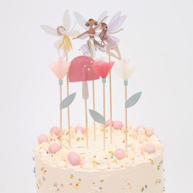 meri meri fairy cake topper