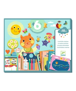 djeco knutselset - de kat en zijn vriendjes | Kinderfeestwinkel | Speelgoedwinkel | Feestwinkel | Kinderwinkel | Amsterdam