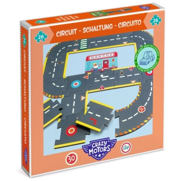 Djeco vloerpuzzel crazy motors - stadscircuit | Kinderfeestwinkel | Speelgoedwinkel | Feestwinkel | Kinderwinkel | Amsterdam