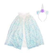 unicorn sparkle cape with headband (4-6 jr) | Kinderfeestwinkel | Speelgoedwinkel | Feestwinkel | Kinderwinkel |