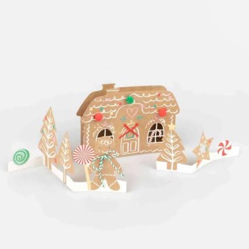 meri meri pop up gingerbread scene card | Kinderfeestwinkel | Speelgoedwinkel | Feestwinkel | Kinderwinkel | Amsterdam