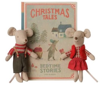 maileg christmas mouse, baby in book | Kinderfeestwinkel | Speelgoedwinkel | Feestwinkel | Kinderwinkel | Amsterdam