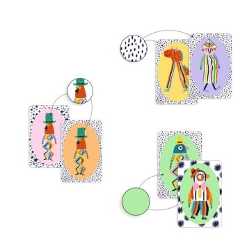 djeco playing cards - speedy crazy