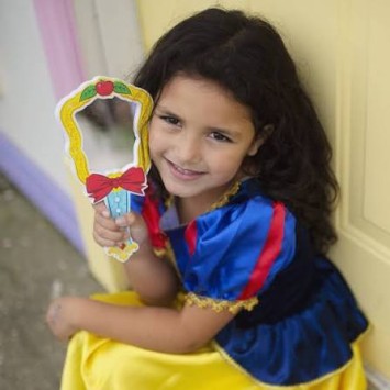 snow white princess mirror