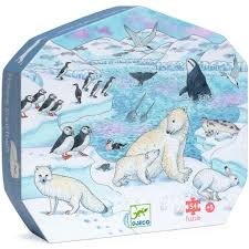 djeco puzzel - zachte poolwereld | Kinderfeestwinkel | Speelgoedwinkel | Feestwinkel | Kinderwinkel | Amsterdam