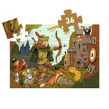 djeco puzzel - robin hood