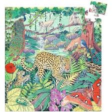 djeco puzzel - indiase jungle (54 st)