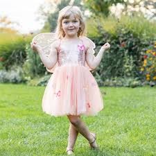 butterfly bliss dress - peach (5-6 jr)