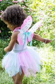 think mint pink skirt with wings & wand (4-6 jr)