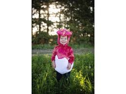 baby dino triceratops dress with egg tail (12-24 m)