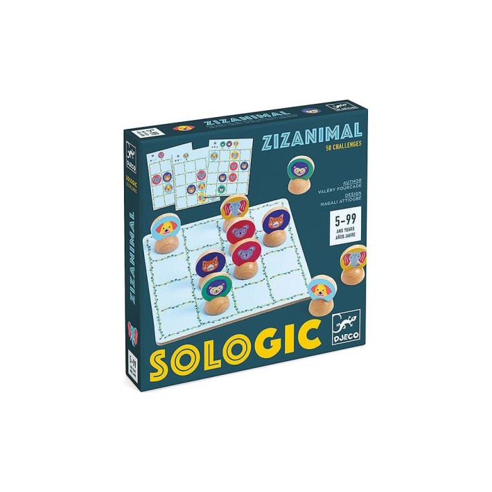 djeco game sologic zizanimal