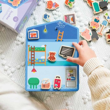 djeco wooden magnetic - inzehouse  | Kinderfeestwinkel | Speelgoedwinkel | Feestwinkel | Kinderwinkel | Amsterdam