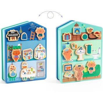djeco wooden magnetic - inzehouse  | Kinderfeestwinkel | Speelgoedwinkel | Feestwinkel | Kinderwinkel | Amsterdam