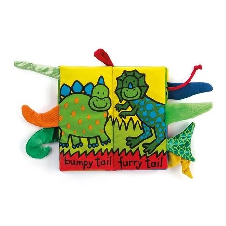jellycat activity book dino tails