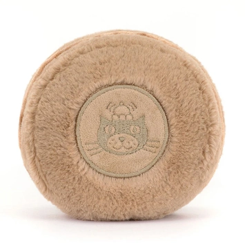 jellycat knuffel amuseables mona macaron chocolate