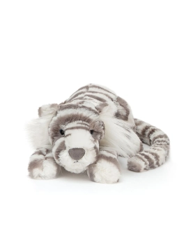 jellycat knuffel sacha snow tiger, little | Kinderfeestwinkel | Speelgoedwinkel | Feestwinkel | Kinderwinkel | Amsterdam