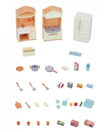 sylvanian families kitchen playset