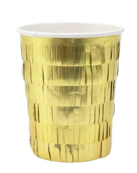 meri meri gold fringe cups | Kinderfeestwinkel | Speelgoedwinkel | Feestwinkel | Kinderwinkel | Amsterdam
