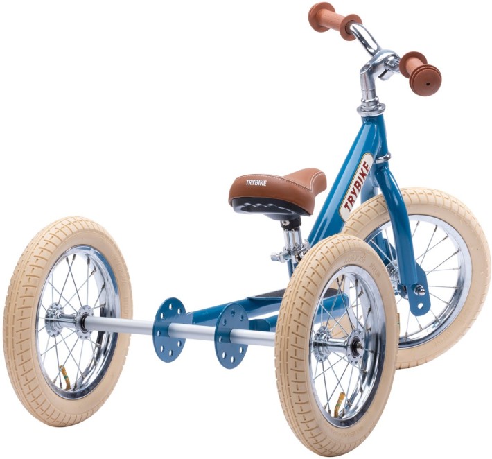 trybike steel trike kit vintage edition - blauw