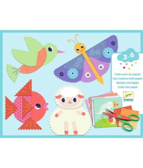 djeco knutselset - knippen | Kinderfeestwinkel | Speelgoedwinkel | Feestwinkel | Kinderwinkel | Amsterdam