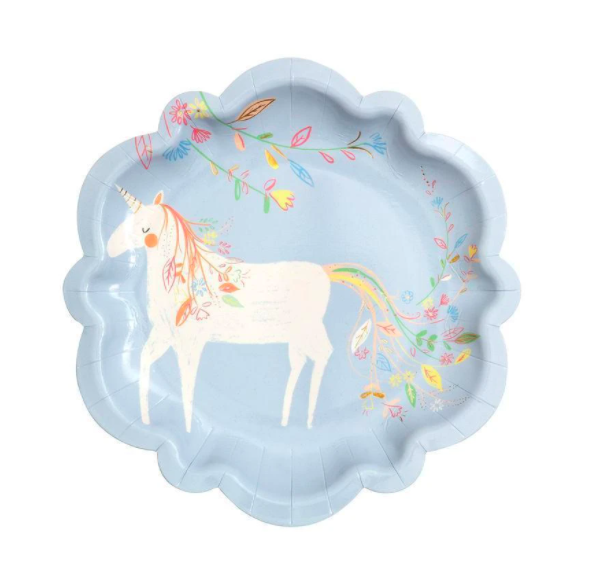 meri meri magical princess plates, small