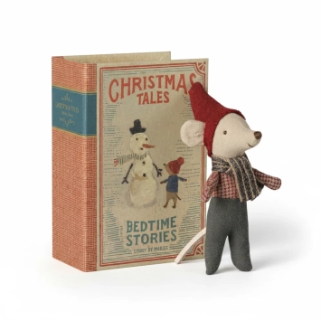 maileg christmas mouse, baby in book | Kinderfeestwinkel | Speelgoedwinkel | Feestwinkel | Kinderwinkel | Amsterdam