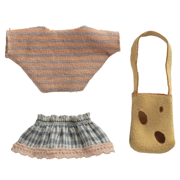 maileg clothes and bag, little sister mouse | Kinderfeestwinkel | Speelgoedwinkel | Feestwinkel | Kinderwinkel | Amsterdam