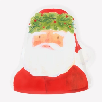 meri meri santa head plates | Kinderfeestwinkel | Speelgoedwinkel | Feestwinkel | Kinderwinkel | Amsterdam