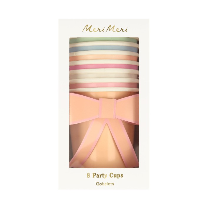 meri meri pastel bow cups | Kinderfeestwinkel | Speelgoedwinkel | Feestwinkel | Kinderwinkel | Amsterdam
