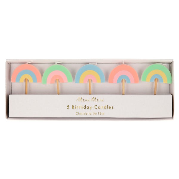meri meri rainbow candles | Kinderfeestwinkel | Speelgoedwinkel | Feestwinkel | Kinderwinkel | Amsterdam