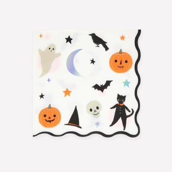 Meri Meri halloween napkins, largel | Kinderfeestwinkel | Speelgoedwinkel | Feestwinkel | Kinderwinkel | Amsterdam
